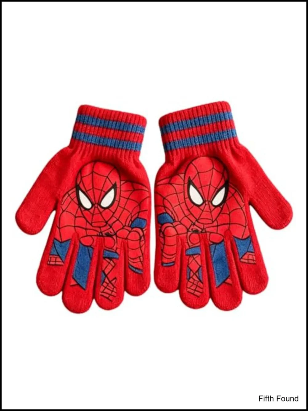 Spider Knit Beanie Scarf Gloves Set Pom Pom Winter Boys